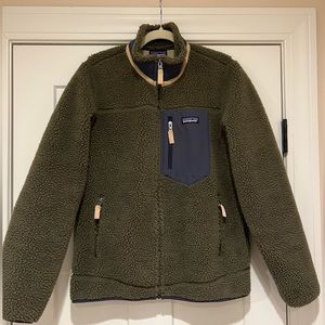 Patagonia Women’s Retro-X Fleece Jacket Olive Green